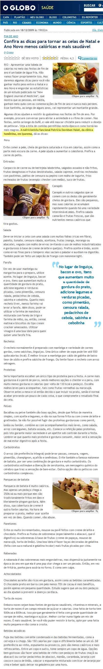 O Globo On Line